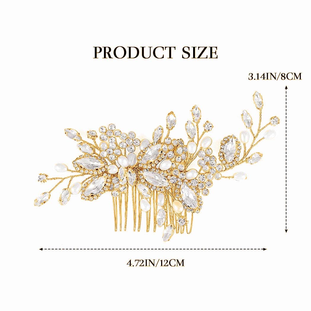 CASDRE comb held in hand to show true size for planning hairstyle placement
