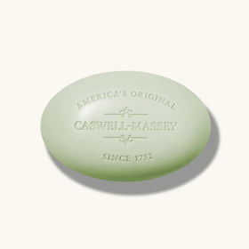 Caswell-Massey individually wrapped soap, emphasizing hygienic travel-ready packaging