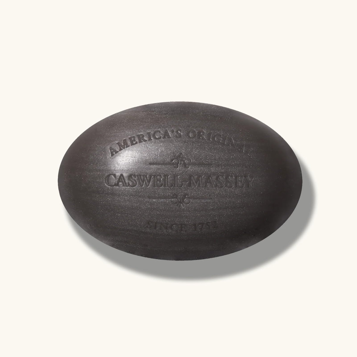 Caswell-Massey sandalwood plant ingredient display highlighting natural sourcing