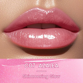 Catkin Azalea texture close-up of melting jelly for hydrating look