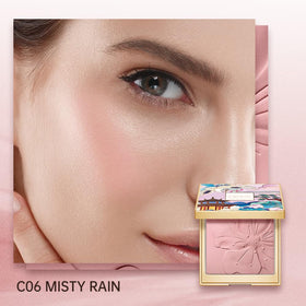 Catkin compact open beside brush, quick on-the-go application