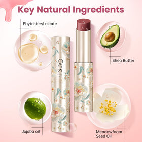 Catkin ingredients label close-up emphasizing plant-derived BINESTER P18 benefit