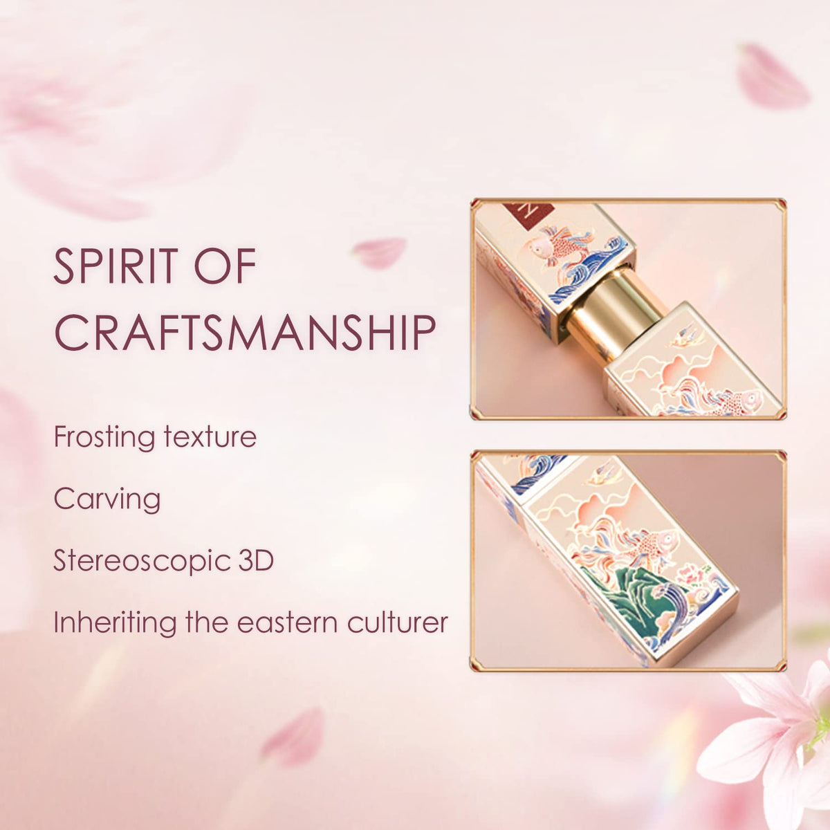 Catkin visual of ingredients with oils and vitamin E emphasizing nourishing benefits