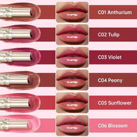 Catkin balm in a purse lifestyle scene showing convenience and on-the-go touch-ups
