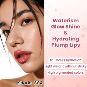 Catkin lip swatch on hand showing buildable peony tint payoff