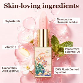 CATKIN package label highlighting nourishing oils and vitamin E benefits