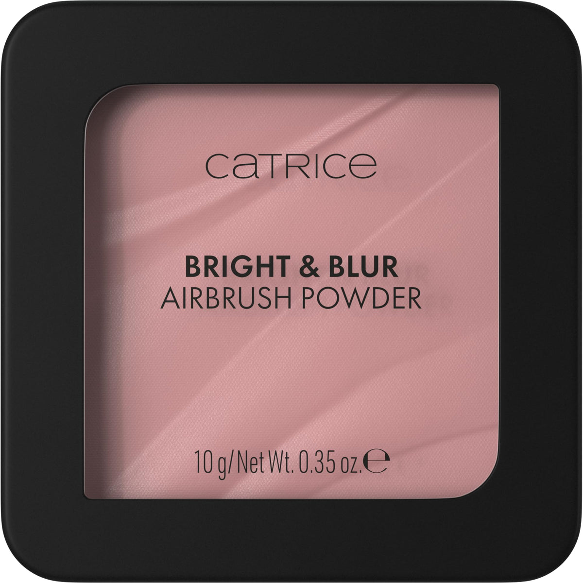 Catrice compact front view showing sleek packaging and quick access