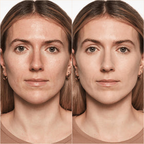 Catrice foundation on hand blended to show coverage and breathable feel