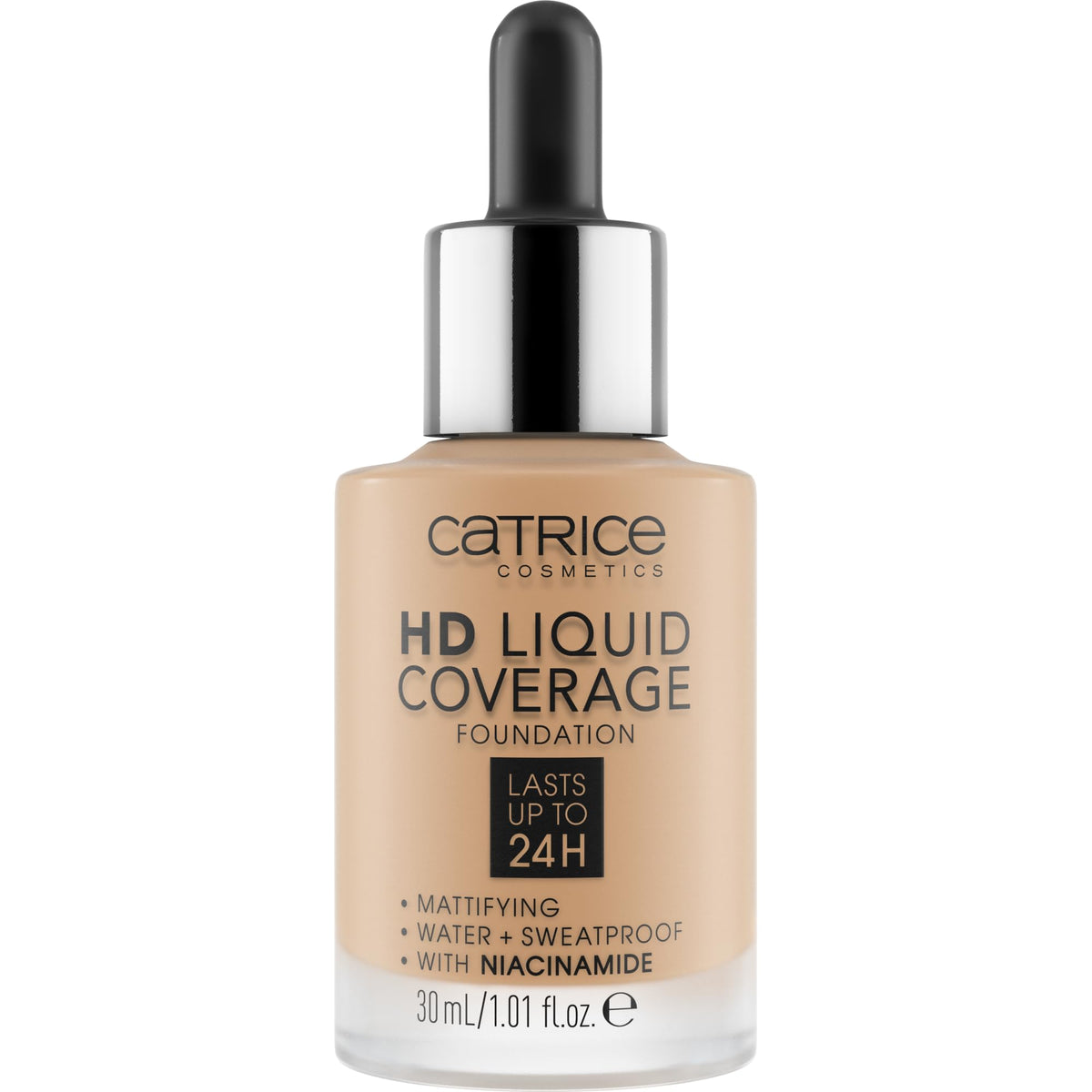 Catrice dropper applicator close-up for precise, buildable coverage