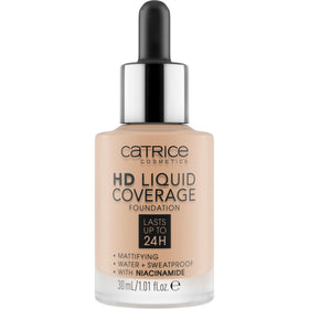 Catrice dropper detail highlighting precise application and controlled product placement