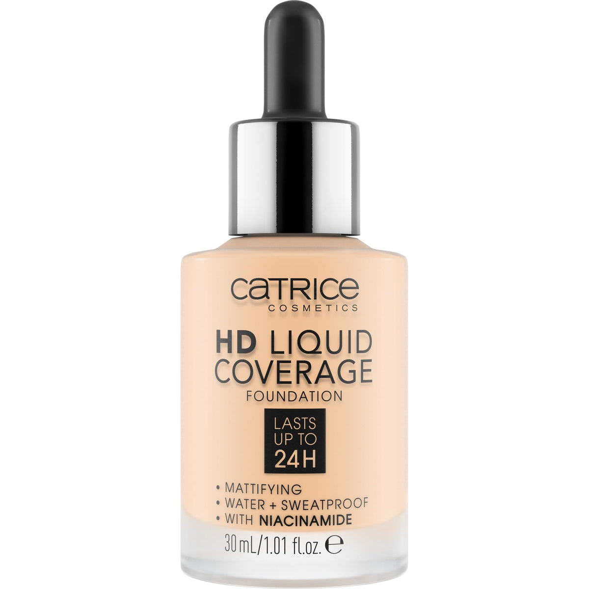 Catrice precision dropper dispensing foundation for controlled application
