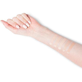 Catrice product label close-up showing niacinamide note and vegan claim