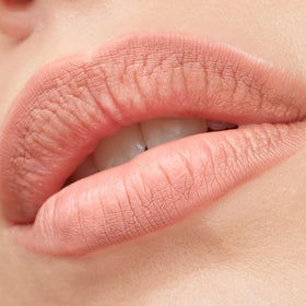 Catrice plumping lip liner before and after application comparison showing fuller look