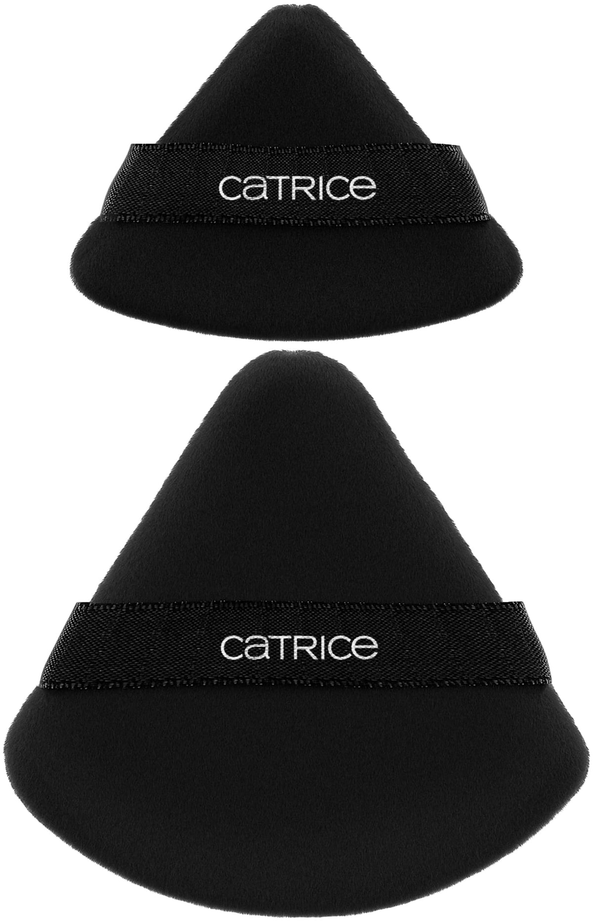 Catrice powder swatch blended on skin showing soft-focus smoothing benefit