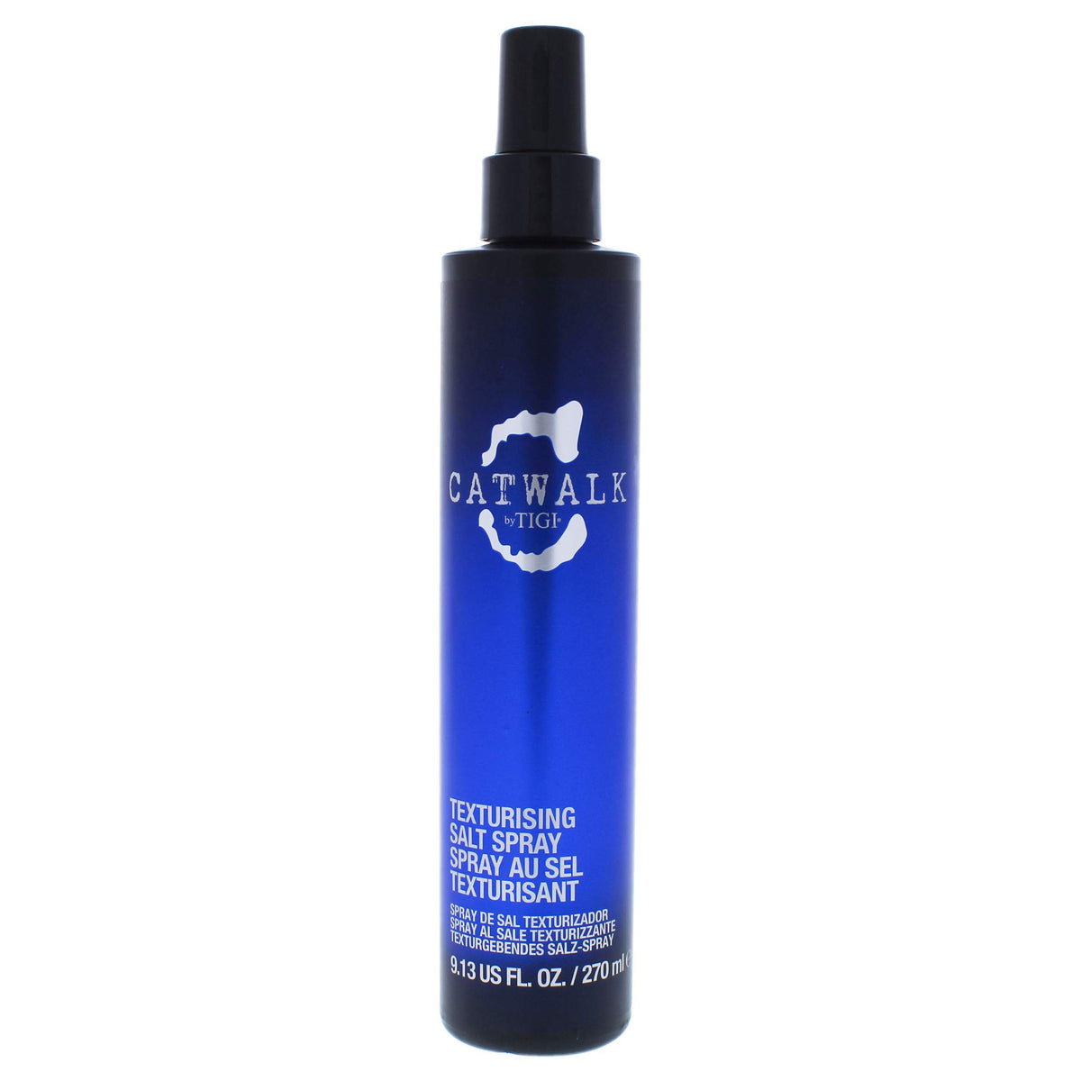 CATWALK by TIGI front bottle view showing label and travel-ready size benefit