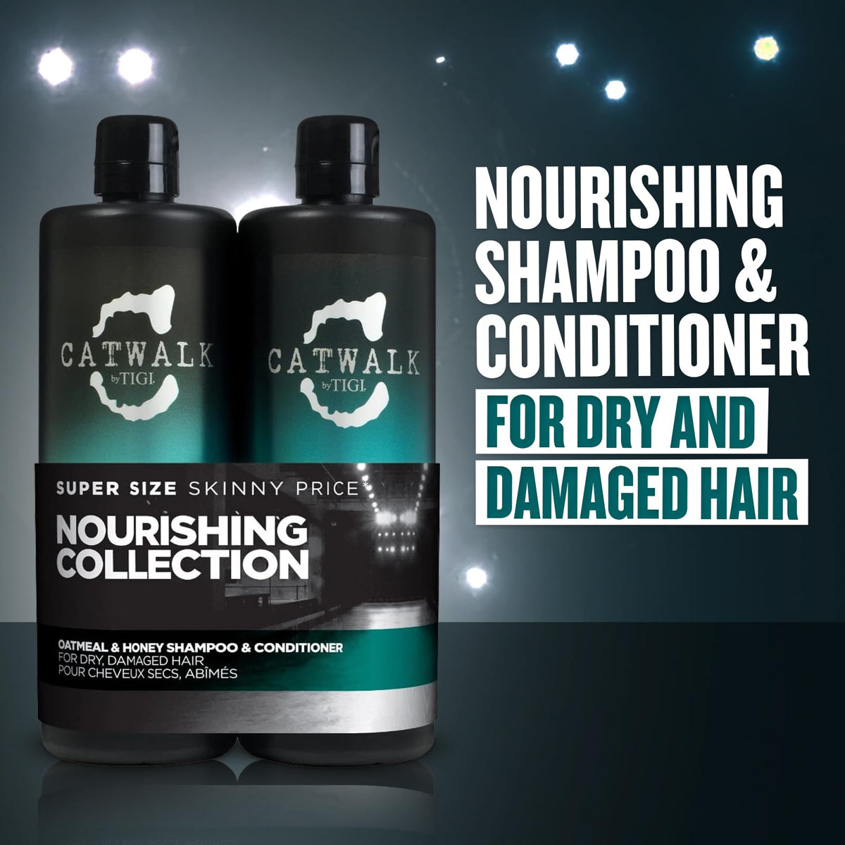 CATWALK by TIGI creamy shampoo texture close-up for deep moisture