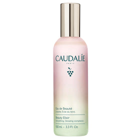 Caudalie Beauty Elixir front packaging showing bottle and label for instant radiance