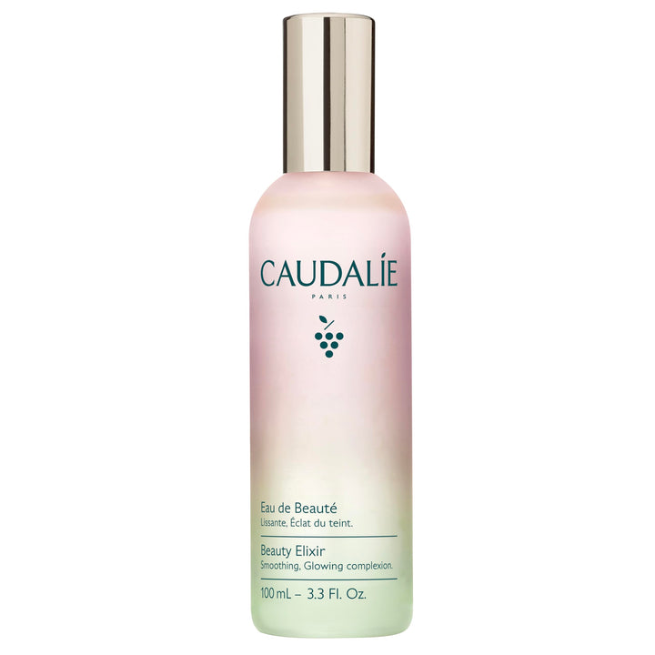 Caudalie Beauty Elixir front packaging showing bottle and label for instant radiance