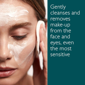 Caudalie pump dispensing cleansing milk for mess-free application benefit