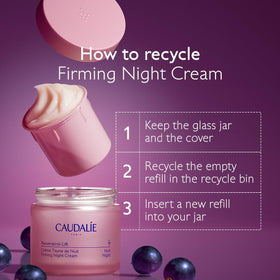 Caudalie cream applied on hand demonstrating quick absorption and nourishment