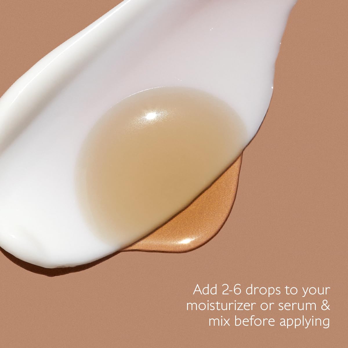 Side-by-side before and after results using Caudalie for gradual tan