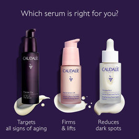 Caudalie hands applying serum demonstrating easy absorption benefit