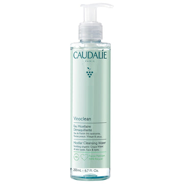 Caudalie Vinoclean front bottle showing clean packaging and travel-friendly size