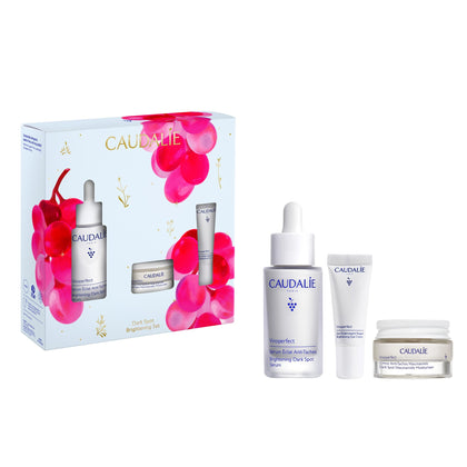 Caudalie Vinoperfect full-size serum front view showing bottle and branding, brightening benefit