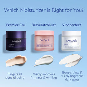 Caudalie label detail highlighting ingredient information and clarity