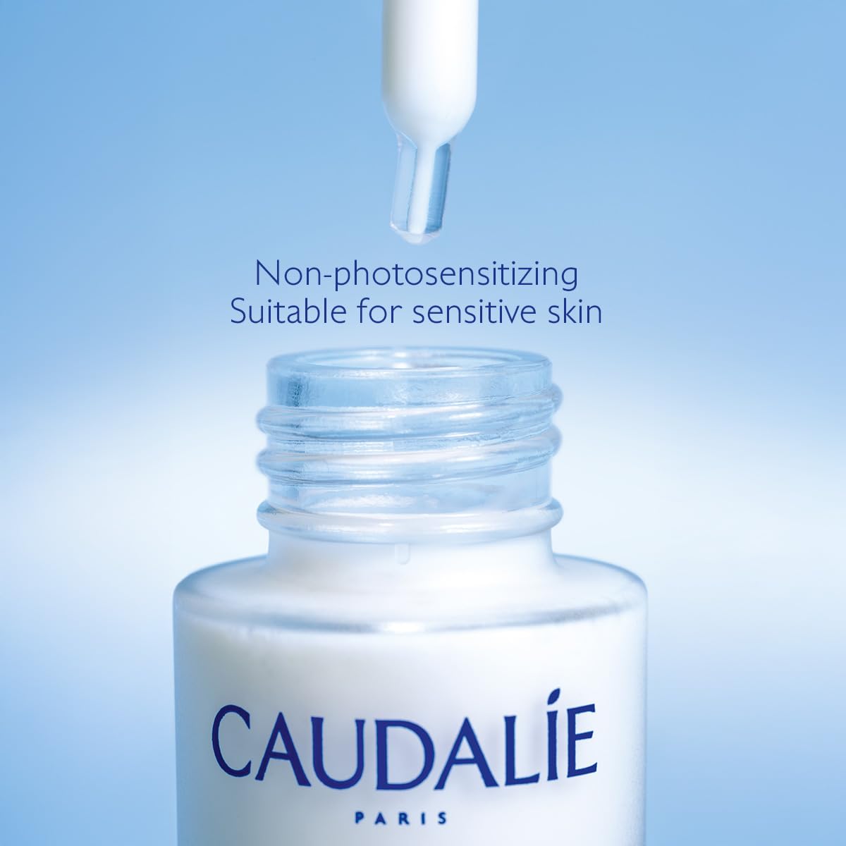 Caudalie box detail showing packaging and ingredient clarity