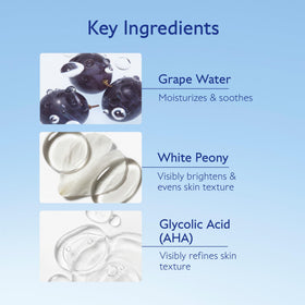 Close-up droplet of Caudalie essence highlighting silky texture and smoothing
