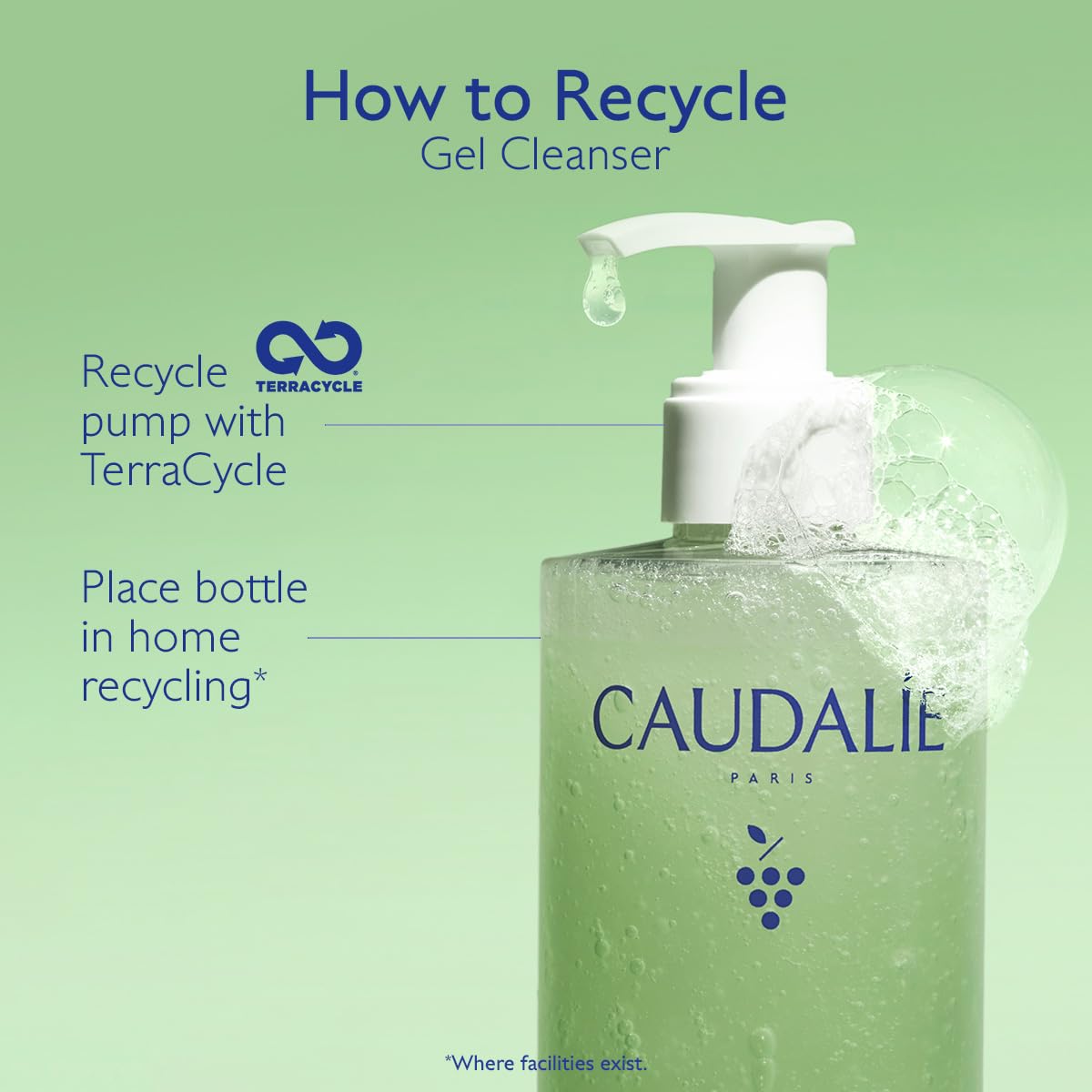 Caudalie Vinopure before and after skin focus suggesting clearer pores with use