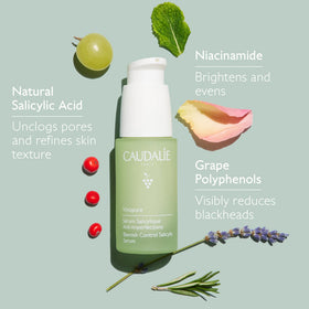 Caudalie grapeseed extract close-up highlighting antioxidant ingredient benefits