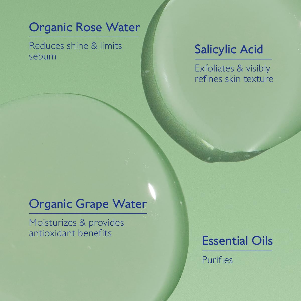 Caudalie image of organic rose water ingredient calming skin and adding hydration