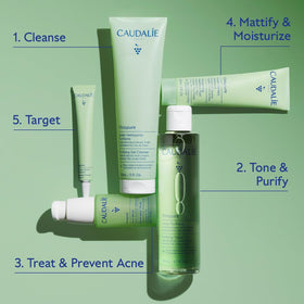 400 mL Caudalie Vinopure bottle next to common items for scale and value