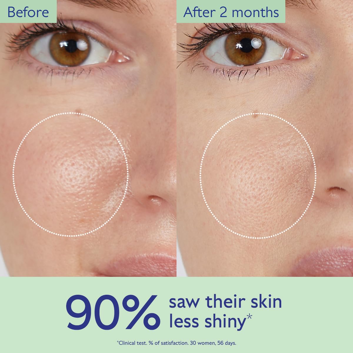 Pouring Vinopure toner texture illustrating lightweight exfoliating fluid