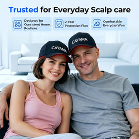 CAYAMA packaging and warranty card photo showing included support and guarantee