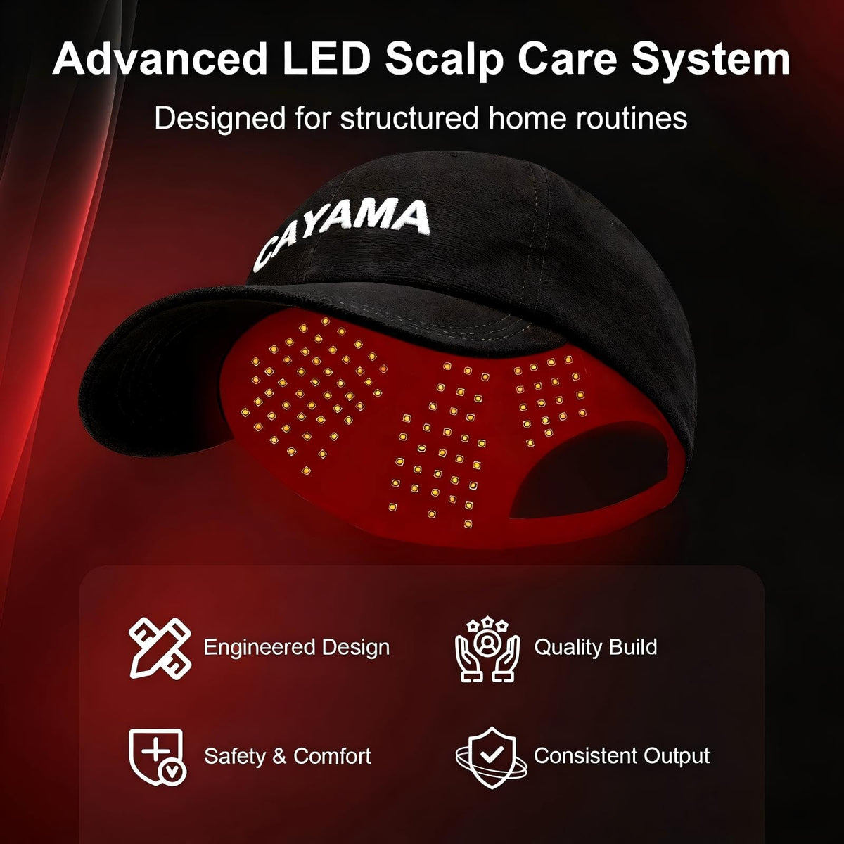 CAYAMA power options cables showing plug and boost cable for portable use benefit