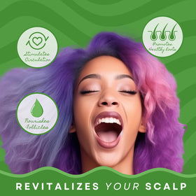 CB SMOOTHE next to hand for 4oz size scale and travel-friendly benefit