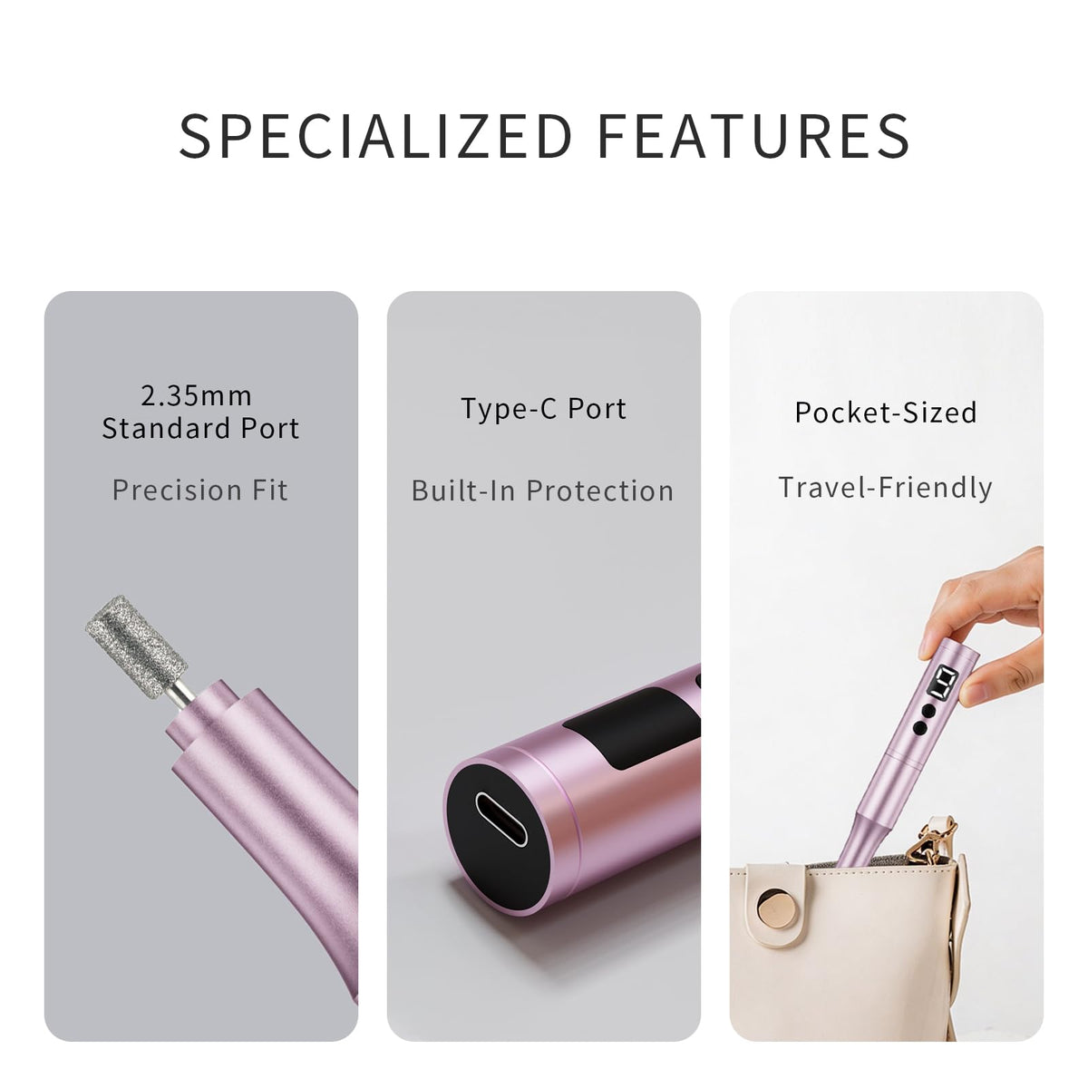 CBVCBV size comparison held in hand illustrating portable, travel-friendly design
