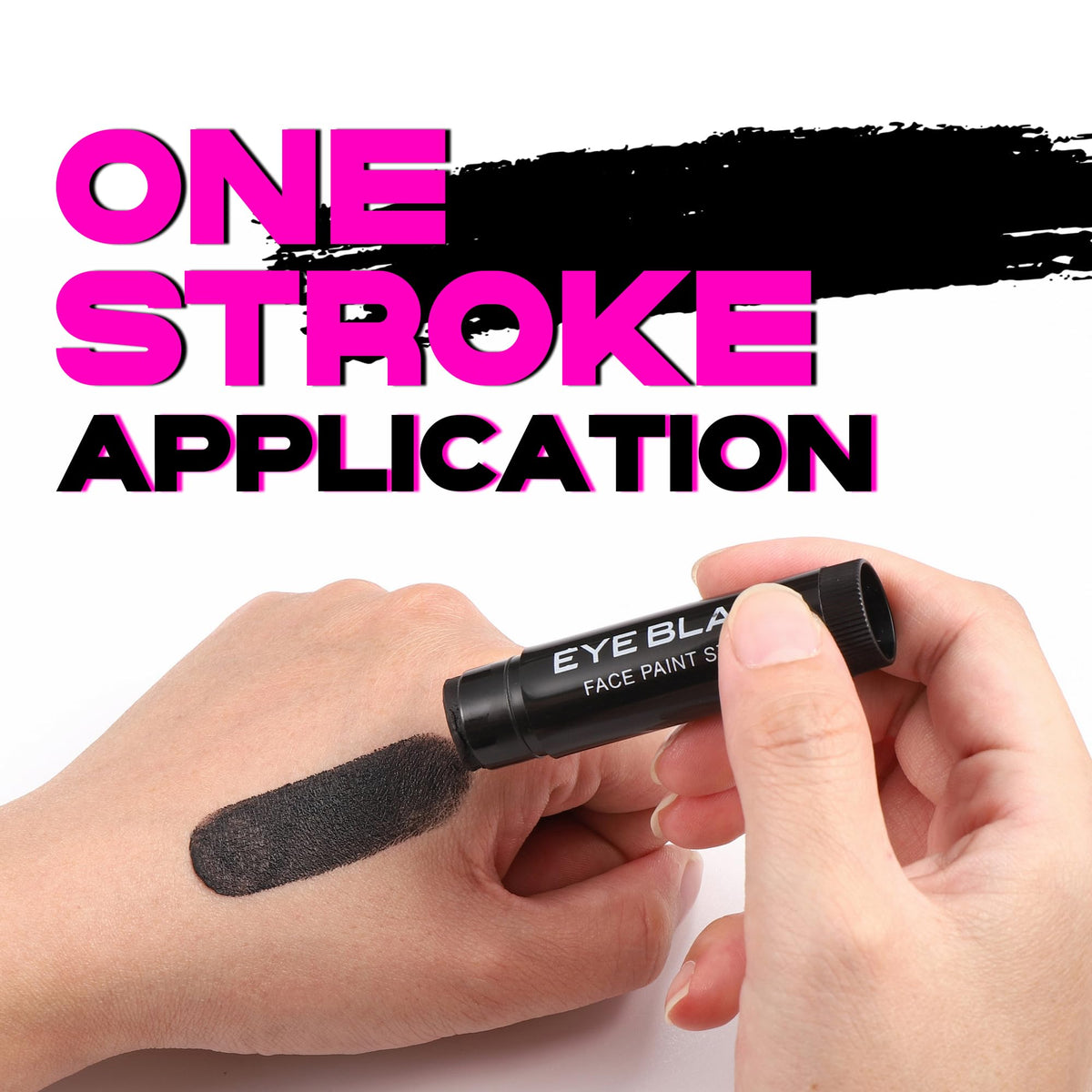 CCbeauty stick held in hand showing compact size and portability