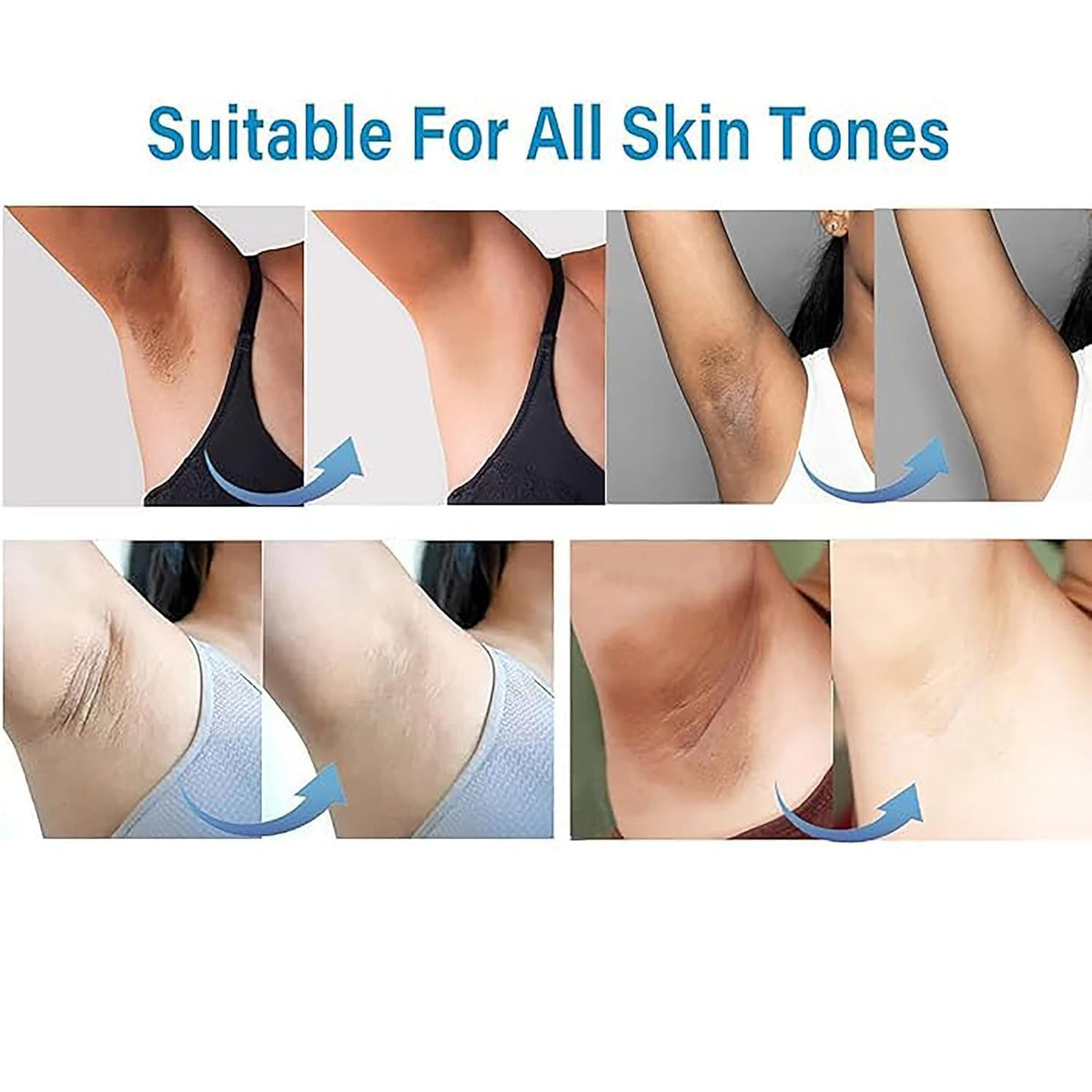 Ceavo applied to underarm demonstrating gentle brightening and hydration
