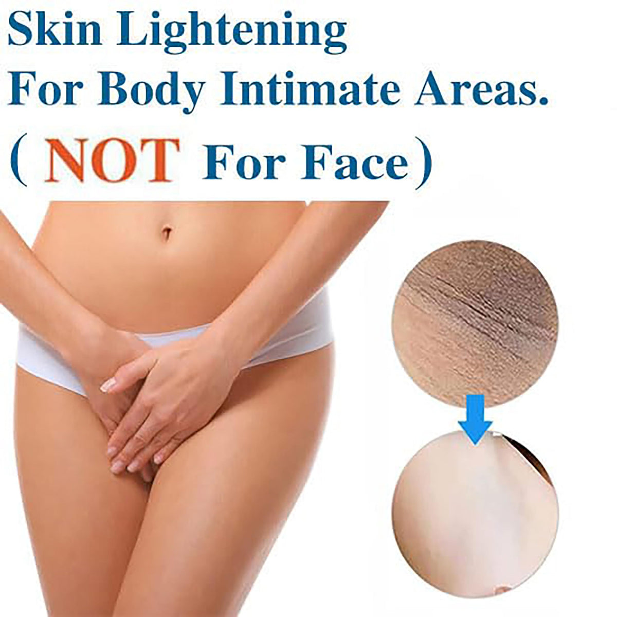 Ceavo applied to underarm area demonstrating gentle use