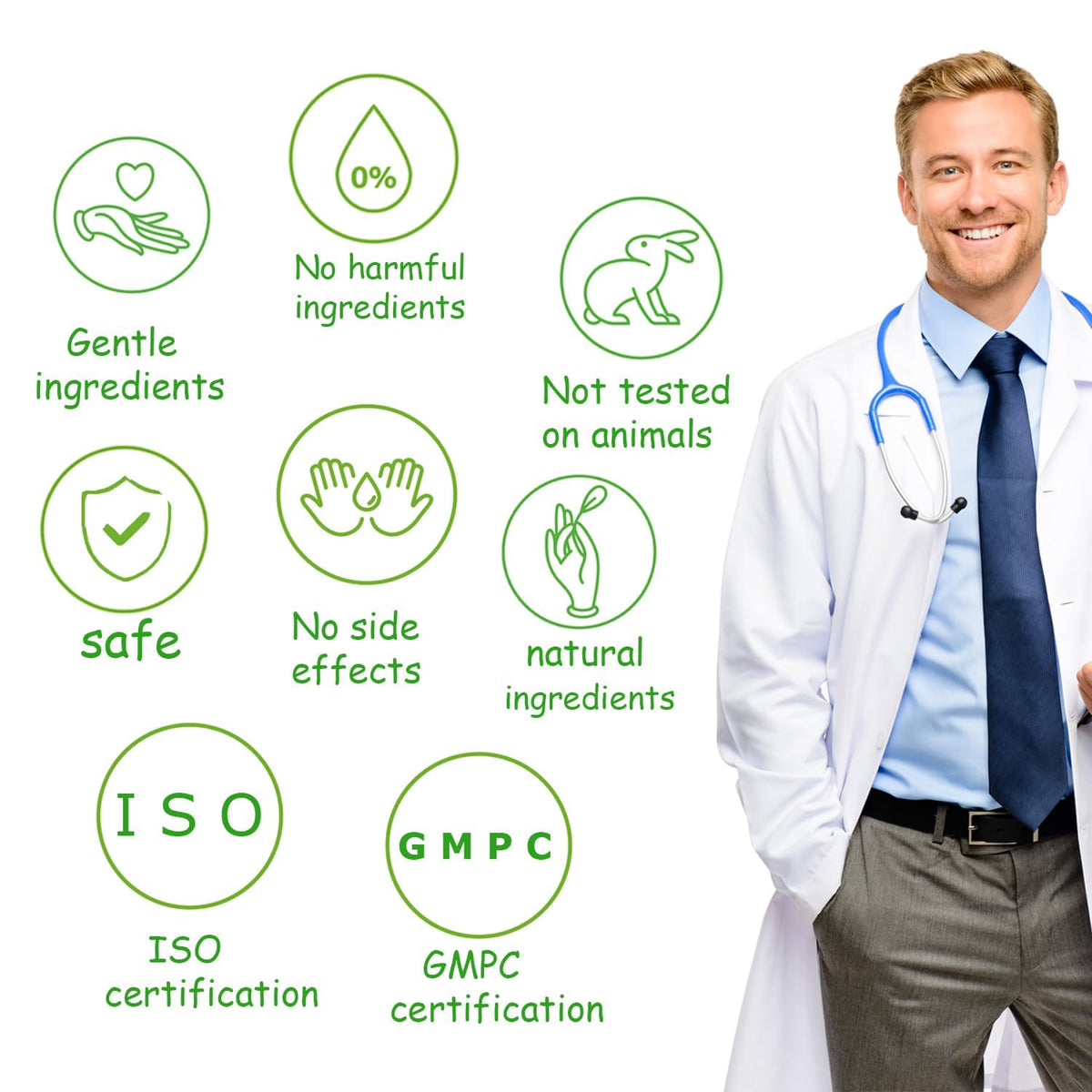 Ceavo product label and ingredient panel showing transparency and details