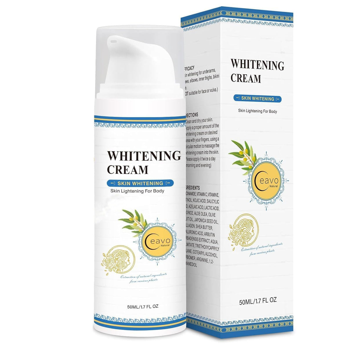 Ceavo on bathroom vanity signaling daily routine convenience and mild scent