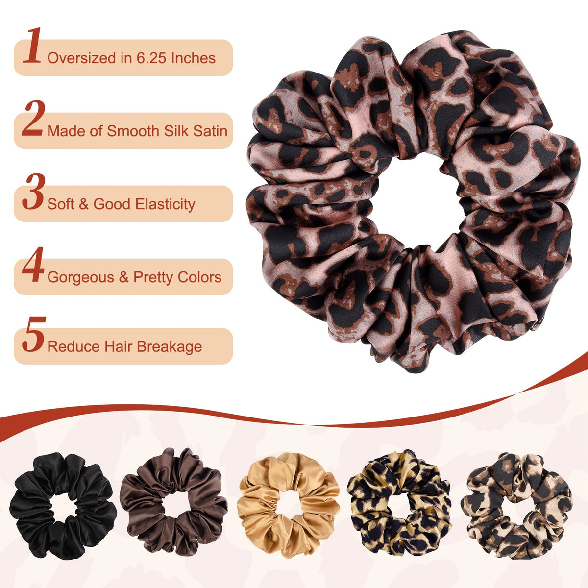 CEELGON champagne satin macro showing smooth finish and hair-friendly surface