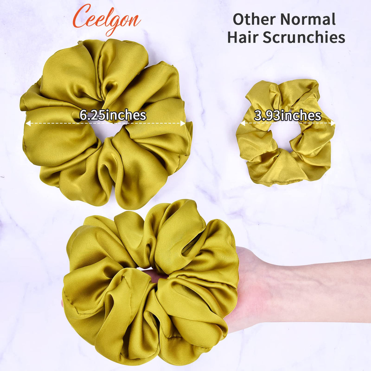 CEELGON satin fabric close-up highlighting smooth texture and reduced hair friction