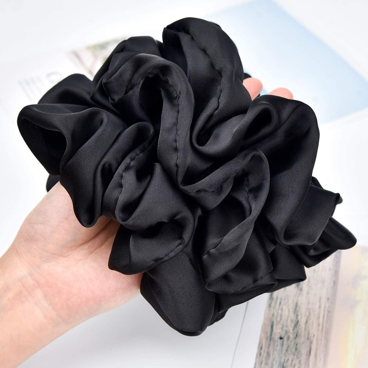 CEELGON six scrunchies laid out for size comparison and kit value