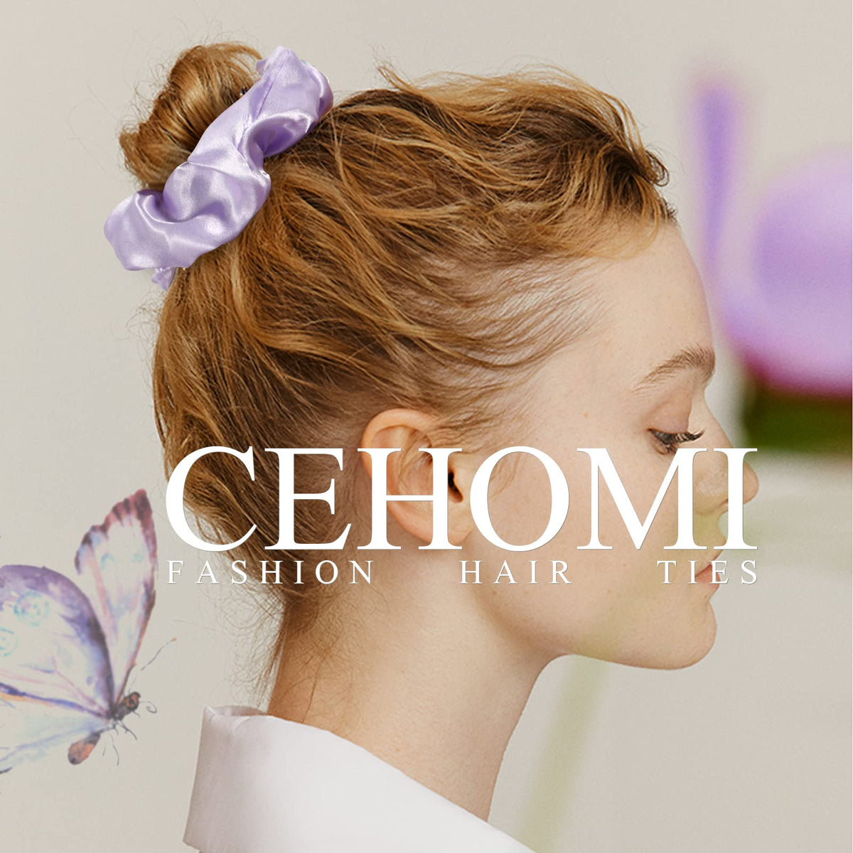 Cehomi satin group displaying glossy finish and smooth hold for sleek looks