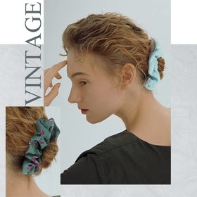 Cehomi velvet closeup highlighting soft texture and gentle hair protection